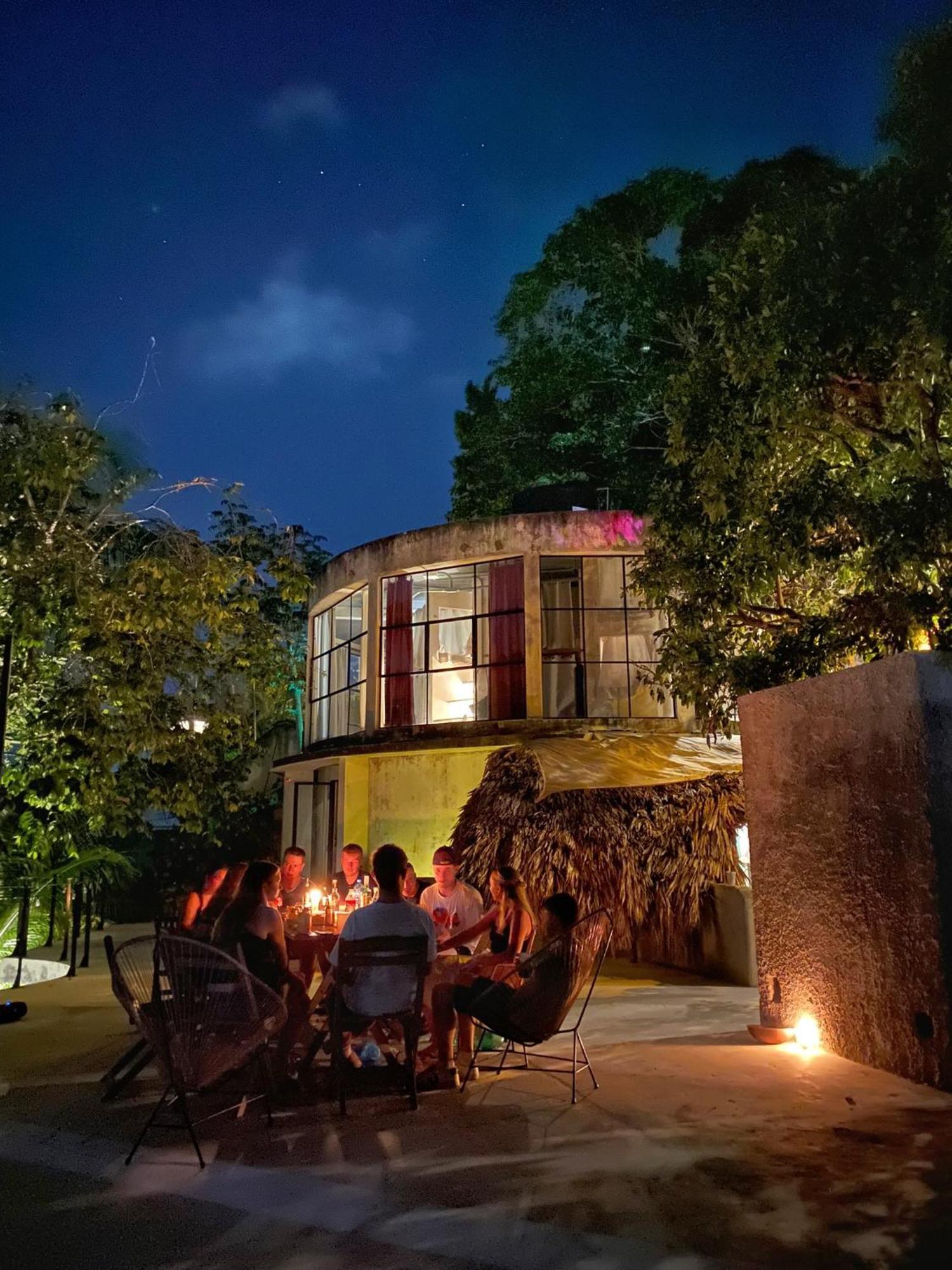 Elmar Hostel Bacalar Exterior photo
